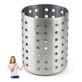 Escorredor De Talheres Inox Porta Talher Utensílios Cozinha