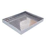 Escorredor Fritura Aço Inox Bandeja 39x31cm Pastel Salgados