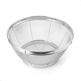 Escorredor Inox Culinário Massas Peneira Cozinha Coar 28cm