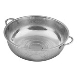 Escorredor Inox De Arroz Massas Legumes Frutas 25 Cm X A10