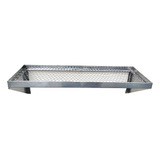 Escorredor Inox Não Enferruja Tam 90x25 Com 2 Mãos Francesas