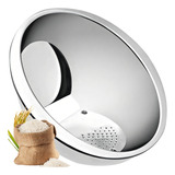 Escorredor Lavador De Arroz Massa Legumes Inox Alimentos Top