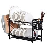 Escorredor Louca Inox Secador Porta Talher Bandeja Pratos Cor Cinza