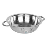 Escorredor Macarrão Inox Massas Alças Cozinha Grande 24cm