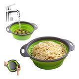 Escorredor Retrátil Dobrável Silicone Macarrão Legumes Ótimo