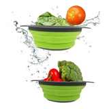 Escorredor Retrátil Silicone Verduras Massas Macarrão Vapor