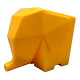 Escorredor Talheres Elefante Porta Escovas Vaso Amarelo