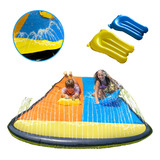 Escorregador Duplo Inflável 488x152cm Importway C Jato Água
