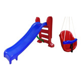 Escorregador Infantil 3 Degraus Balanço Infantil Bebê
