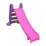 ESCORREGADOR MEDIO 3 DEGRAUS ROSA COM LILAS-