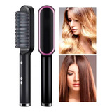 Escova 3 Em 1 Alisadora Cabelo Profissional Cerâmica