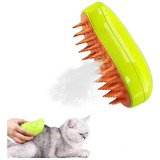 Escova 3 Em 1 De Gato Pet A Vapor De Auto Limpeza