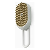 Escova A Vapor Elétrica 3 Em 1 Remove Pelos De Cães E Gatos Cor Branco