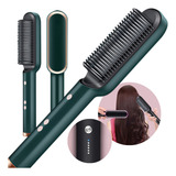 Escova Alisadora 5 Em 1 Modela Anti Friz Cerâmica Bivolt