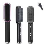 Escova Alisadora Hair 3 Em 1 Alisa Seca E Hidrata Com Ions