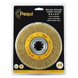 Escova Circular 6 X 3 4 Aço Latonado