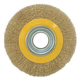 Escova Circular Aço Ondulado 6 X 1 Para Motoesmeril