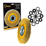 Escova Circular Ondulada Pequi 6 X 3 4 Latonado 0 30mm