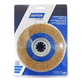 Escova De Aço Circular 6 Pol X 1 2 Pol Norton