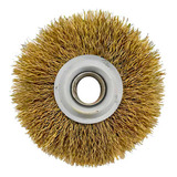 Escova De Aço Circular Para Furadeira 3x 1 2x1 2 M4 Mil Kits