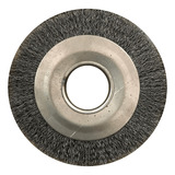 Escova De Aço Circular Rotativa Ondulada 300 X 50 X 60 Mm