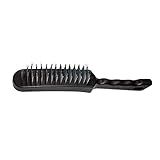 ESCOVA DE ACO MANUAL 6 FILEIRAS COM CABO PLASTICO 1 PC S