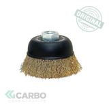 Escova De Aço Tipo Copo Ondulada Carografite 3