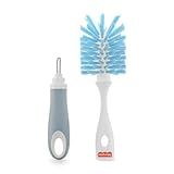 Escova De Bicos E Mamadeiras 2 Em 1 First Moments Fisher Price Azul BB1060 Fisher Price Azul