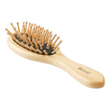 Escova De Cabelo Com Cerdas De Madeira Oval Pequena Belliz