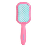 Escova De Cabelo Desembaraçante Vazada Rosa Océane