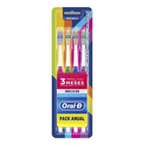 Escova De Dente Indicator Color Collection 4 Unidades Oral b