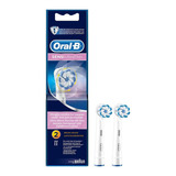 Escova De Dentes Elétrica Oral b Cepillo Eléctrico Sensi Ultra Thin Branco  