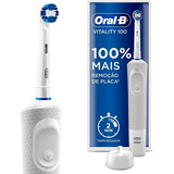 Escova De Dentes Elétrica Recarregável Oral b Vitality 100