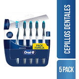 Escova De Dentes Oral b 7 Benefícios Suave X 5 Unidades