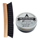 Escova De Engraxar Sapato Condor Graxa Couro Novax 36g