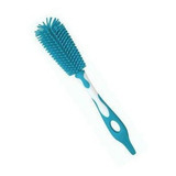 Escova De Lavar Mamadeira Super Macia Rosa Da Kuka Azul