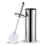 Escova De Limpar Vaso Sanitário Suporte Aço Inox Sanitária