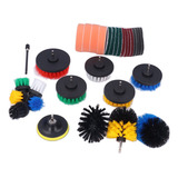 Escova De Limpeza Power Scrubber Broca Hexagonal De 1 4 De