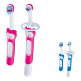 Escova Dental Bebê Mam Kit 2und Training Baby s Brush 5m