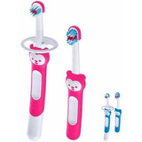 Escova Dental Bebê Mam Kit 2und Training Baby s Brush
