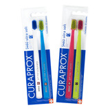 Escova Dental Curaprox 5460 Ultramacia Adulto Kit 4 Unidades