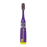 Escova Dental Dosadora Pasta Magic Brush Roxa Macia Angie 
