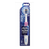 Escova Dental Elétrica Oral b 3d White Action Power Rosa