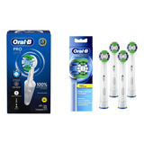 Escova Dental Eletrica Oral b Vitality 4 Refil 110v frete G 