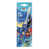 Escova Dental Infantil Macia Com Luz De Led Pixar Condor