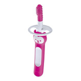Escova Dental Infantil Massaging Brush Mam Rosa