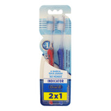 Escova Dental Macia 40 Oral b Pro saúde Indicator 2 Unidades