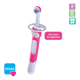 Escova Dente Bebê Mam Original C Trava Proteção 5 Meses