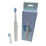 Escova Dentes Eletrica Recarregável Portátil Com 2 Cabeças