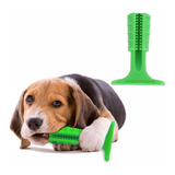 Escova Dentes Mordedor Canina Cachorro Cao Pet Limpeza Bucal